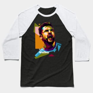 Young Man In Pop Art Baseball T-Shirt